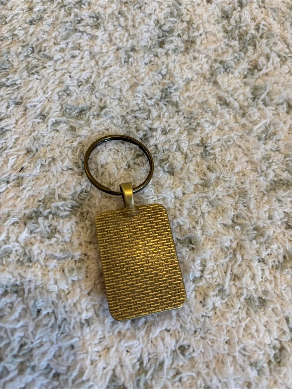 Orange Desert Cactus Cowboy Horse Keychain Brass NWT 2.5”